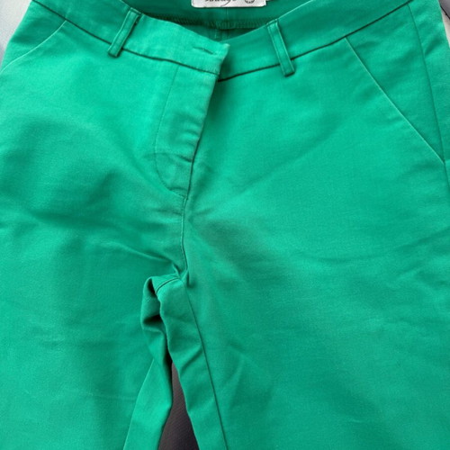 Vintage Moutaki chino women's pants green like new