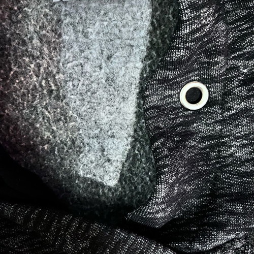 Grey melange sweatshirt medium like new with fleece lining