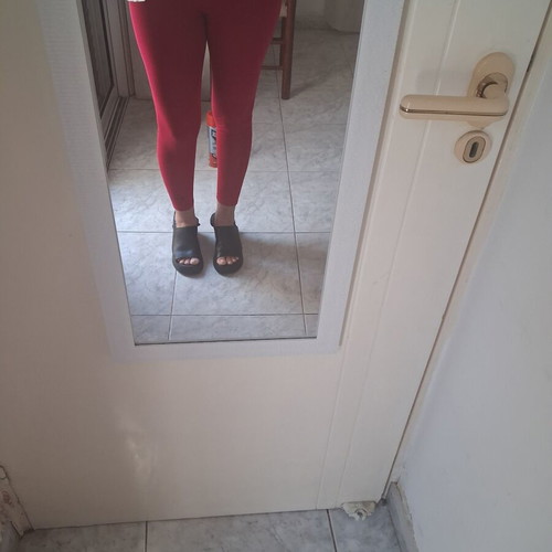 GSA Up&Fit sports leggings like new, deep pink berry, size M