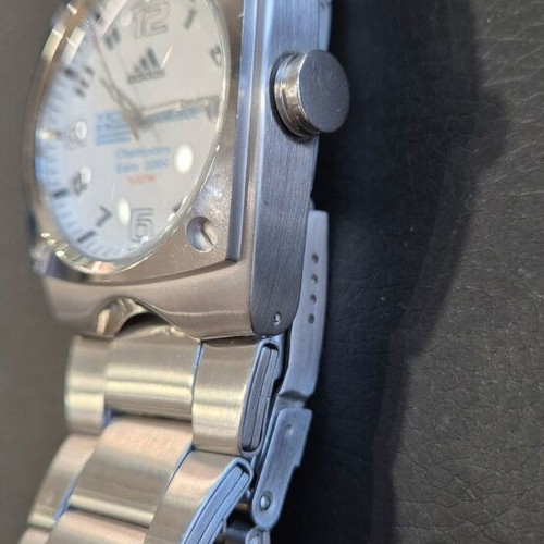 Adidas Euro 2004 Champions wristwatch, silver, 5ATM