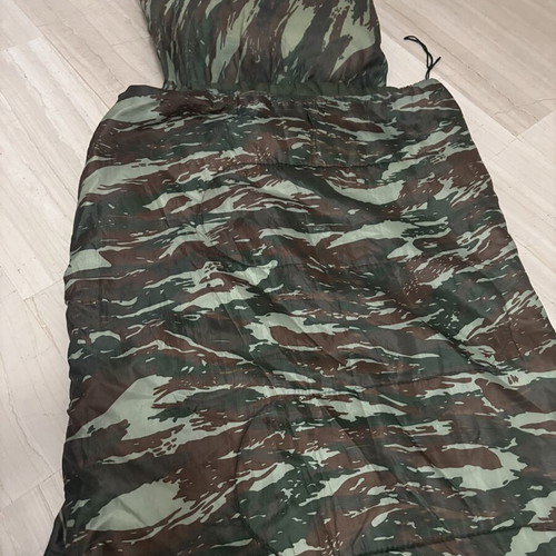 Pentagon Sleeping Bag with Camouflage and Built-in Pillow like new