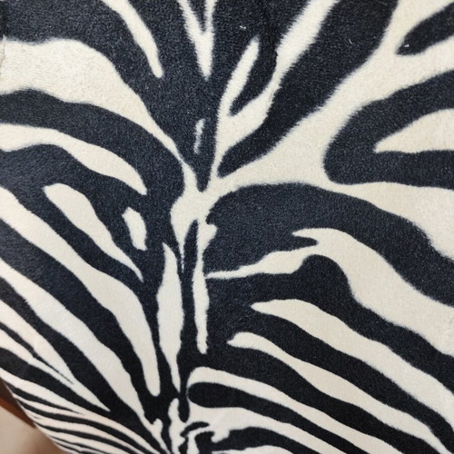 IKEA Zebra Print Desk Chair used with Adjustable Height
