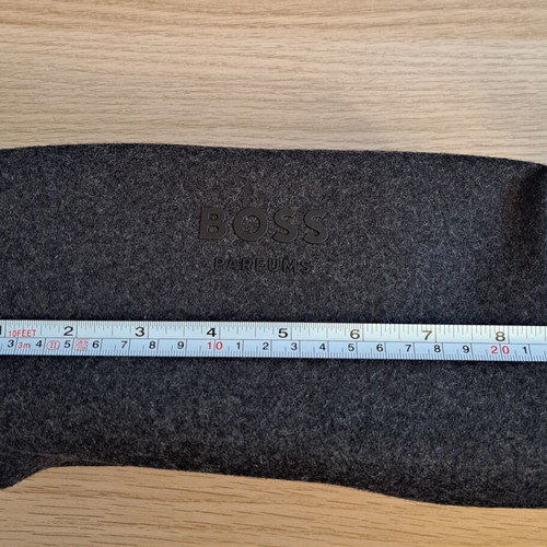 Hugo Boss toiletry bag gray new