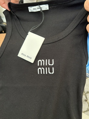Miumiu T-shirt new with tags, size L