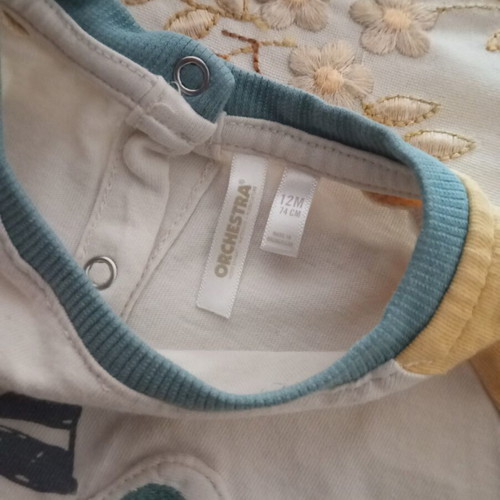Baby long sleeve shirt, 12 months