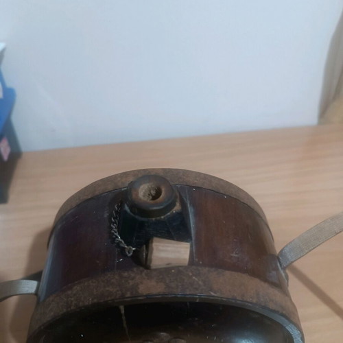 Traditional wooden Tsotra used, vintage antique 15cm