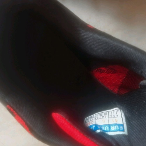 Vox shoes like new, size 41, black and red