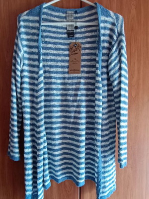 Ζακέτα Attrattivo καινούργια, χρώμα light indigo, small