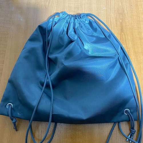 Burberry backpack like new, gray, suitable for beach 38x39 cm