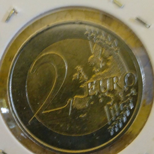 Monaco 2€ collectible coin 2022 like new