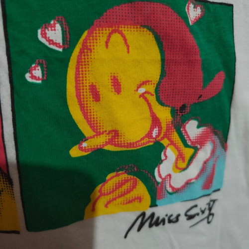 Miss Sixty 2008 numbered vintage tank top with Olive Oyl pop art
