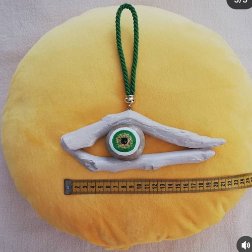 Handmade eye charm for good luck 31×23