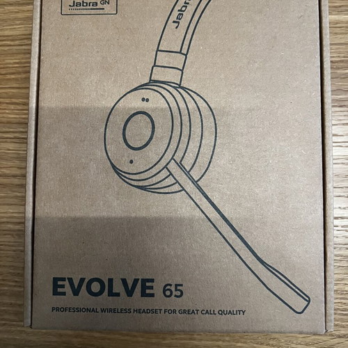 Jabra Evolve 65 wireless headset new, Teams certified