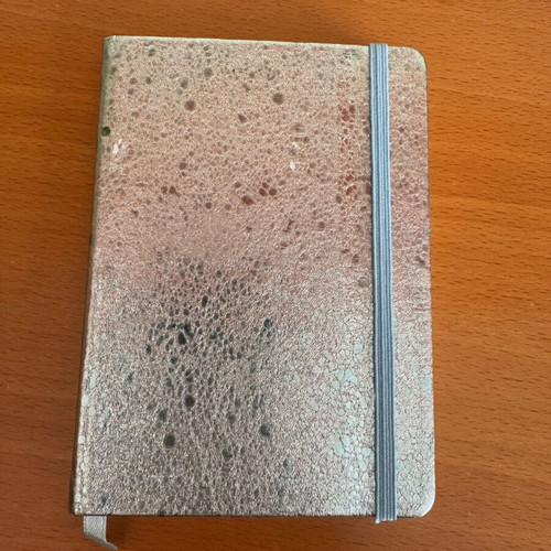 Mini notebook 10x14 new in blue shade