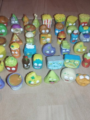 Trash pack used, set of 45 pieces from grocery gang series