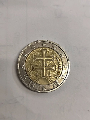 2 Euro Σλοβακίας 2009 μεταχειρισμένο συλλεκτικό νόμισμα