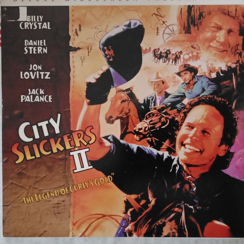 City Slickers II The Legend of Curly's Gold LaserDisc like new, comedy