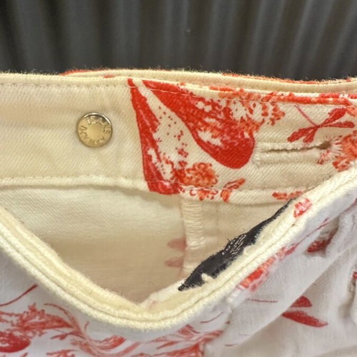 Γυναικείο παντελόνι Armani Jeans EU 40 σαν καινούργιο, πολύχρωμο floral print