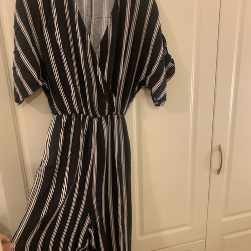 Pink one-piece jumpsuit used, size S / 36 / 8