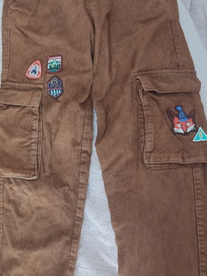 H&M Brown Corduroy Pants for Boys 9-10 Years Like New