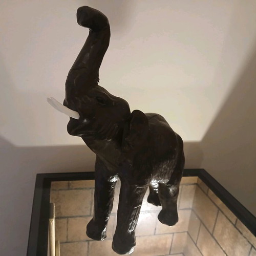 Elephant with Upright Trunk used, Feng Shui decor