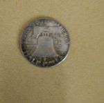 Half dollar coin 1956 used