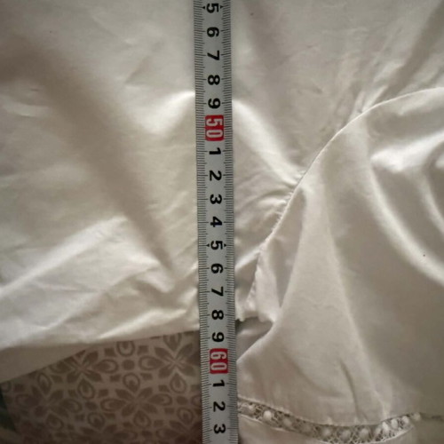 Per Una cotton women shirt like new, size L-XL, white