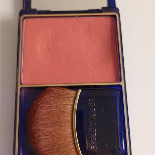 Estée Lauder blushing used, natural shade with 10-15% missing