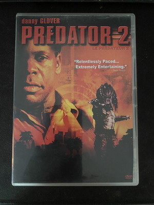 Predator 2 DVD μεταχειρισμένο με αγγλικό, ισπανικό και γαλλικό ήχο, υπότιτλοι