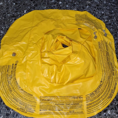 Intex Baby Float Swimtrainer used, for 1-2 years, yellow