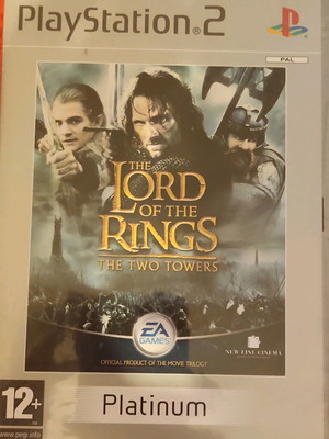 Lord of the Rings The Two Towers PS2 used, complete set