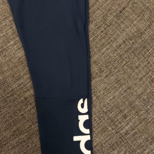 Adidas sports leggings blue like new, size S-M