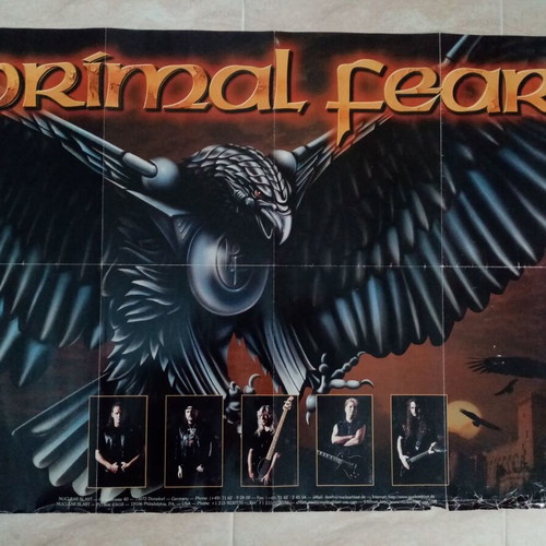 Primal Fear Jaws Of Death 1999 official album poster