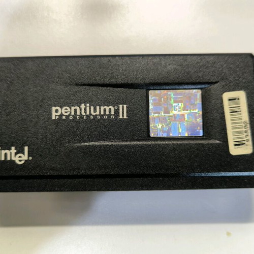 Intel Pentium II 350MHz processor used, fully functional