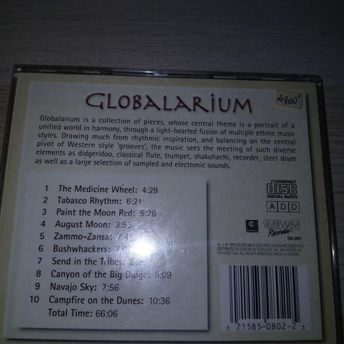 James Asher Globalarium CD used, electronic