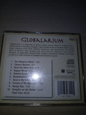 James Asher Globalarium CD used, electronic