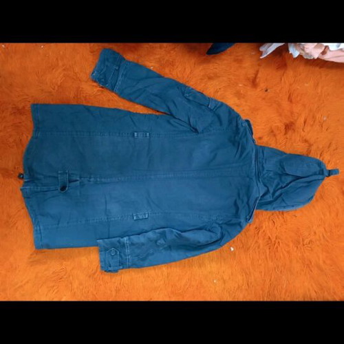 Women's parka jacket like new, gray, size S