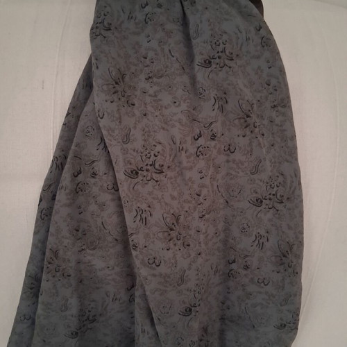 Zadig & Voltaire silk skirt like new, gray, XS