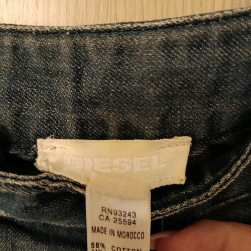 Diesel denim shorts used, size 28, blue