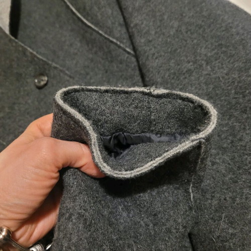 Henry Cottons wool blazer like new, gray, size M
