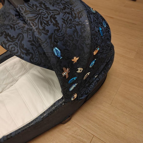 Cybex Priam Lux Carry Cot Jewels of Nature used, luxury edition