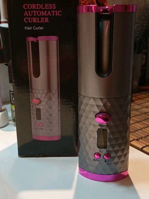 Μπουκλιέρα μαλλιών καινούργια με κουτί και φορτιστή