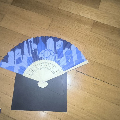 Hand fan World Cup FIFA 2026 sponsor Dove like new
