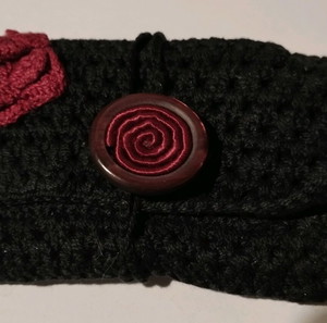!SPRING OFFERS!%SPIRAL knitted wallet Crochet Πορτοφολάκι,χειροποιητο