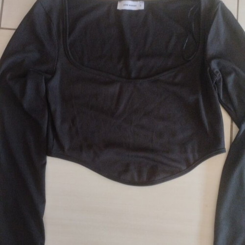 Blouse with long sleeves like new, size S