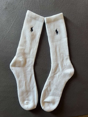 Ralph Lauren socks new, authentic, white