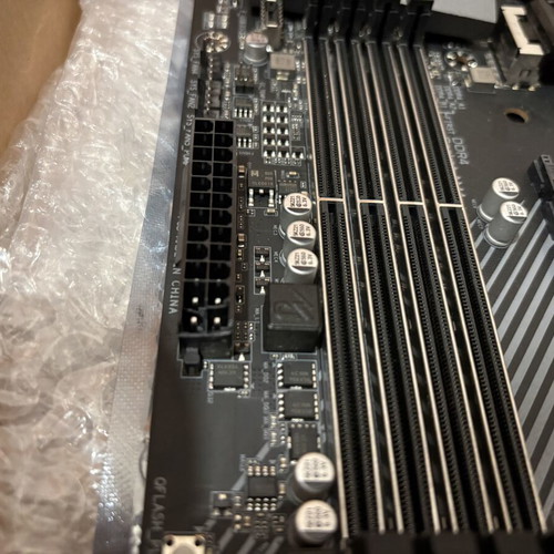 X570 Aorus Pro AM4 motherboard with backplate and IO shield