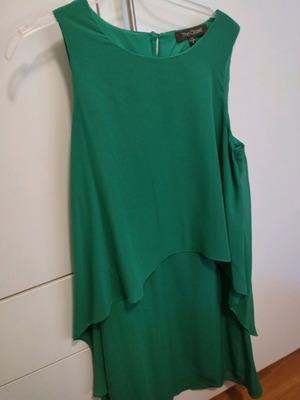 Green dress like new, size M