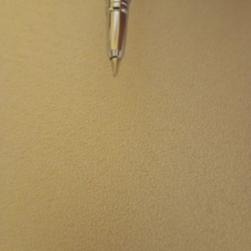 Souvenir pen from Barcelona new, satin silver metal