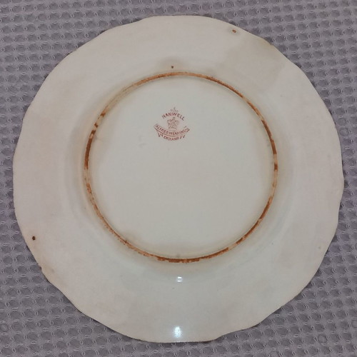 Hanwell Alfred Meakin plate vintage used, 23 cm
